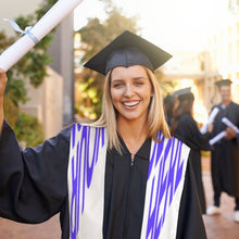 Cargar imagen en el visor de la galería, Estola clásica de graduación de honor personalizado con patrón foto texto
