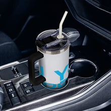 Cargar imagen en el visor de la galería, Taza de acero inoxidable 304 de gran capacidad para coche personalizado con patrón foto texto
