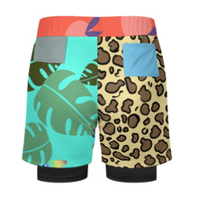 Cargar imagen en el visor de la galería, Bañador para hombre SDS076 pantalones cortos deportivos de playa personalizado con patrón foto texto (impresión de imágenes múltiples)
