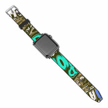 Cargar imagen en el visor de la galería, Correa de Cuero de alta calidad compatible con Apple Watch Band SS1402007 Personalizado Personalizada con Foto, Texto o Logo
